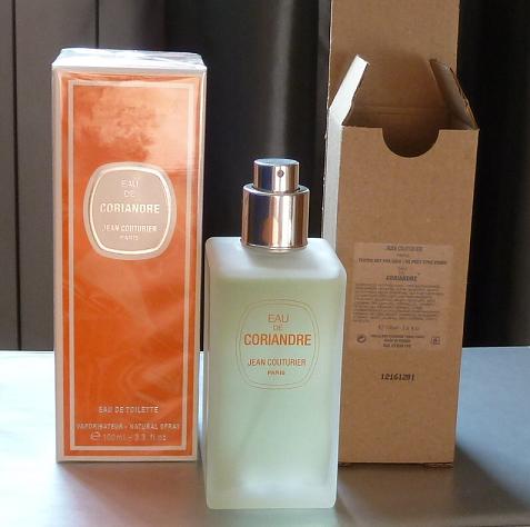 eau de coriandre jean couturier