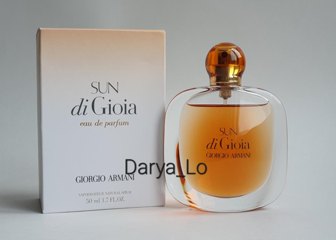 Orange rien. Armani Sun di Gioia Ноты.