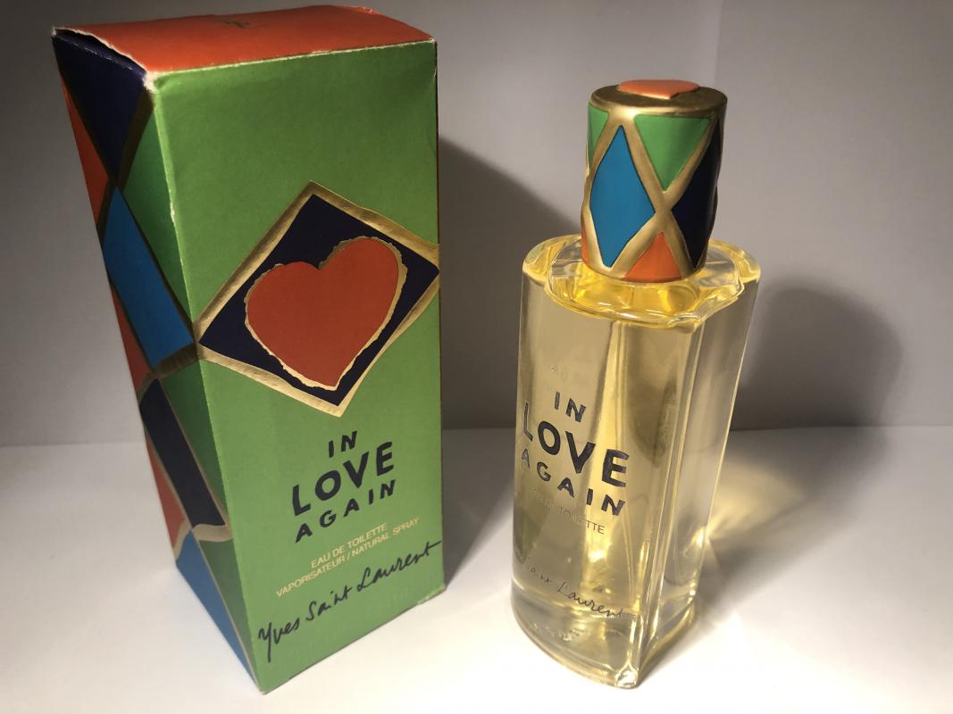 In Love again Yves Saint Laurent Винтажная реклама. YSL in Love again.