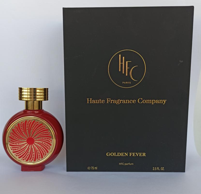 Hfc golden fever отзывы. Haute Fragrance Company Golden Fever. Golden Fever Парфюм. Духи HFC Golden. Духи Haute Fragrance Company.