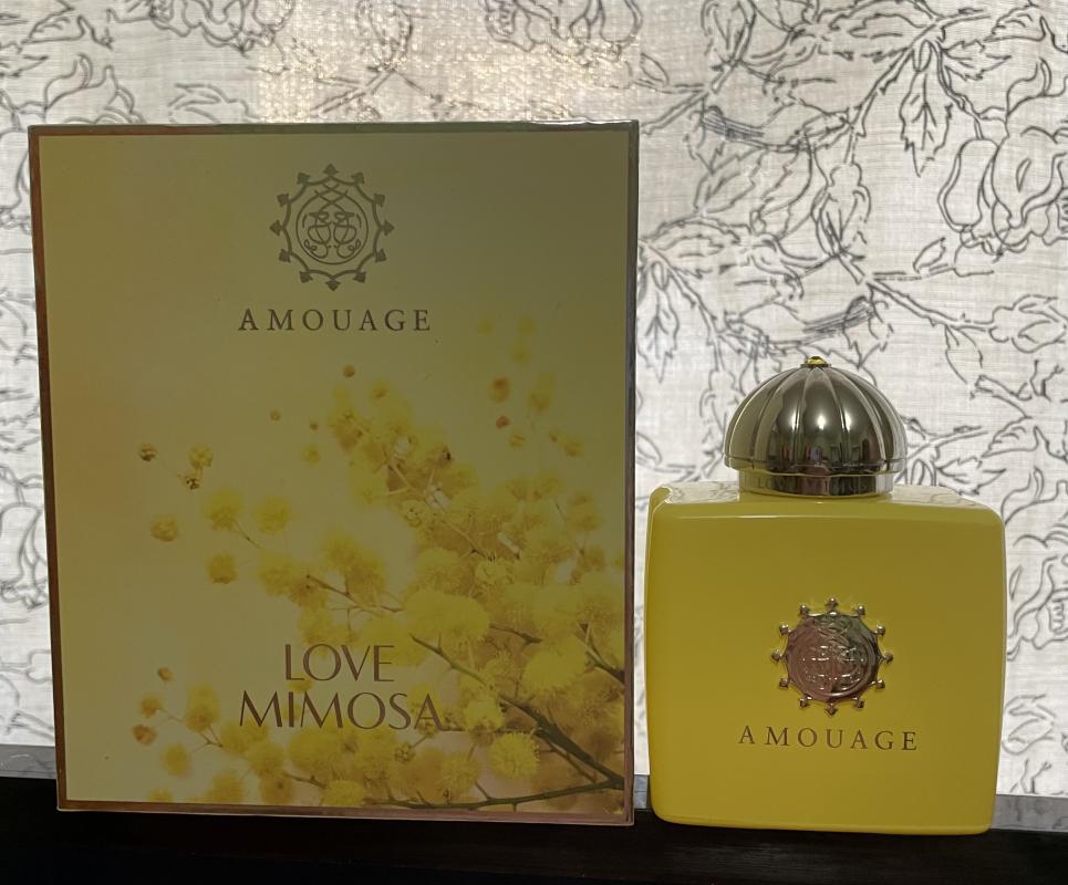 Амуаж лав мимоза. Амуаж Мимоза. Amouage Love Mimosa 100мл. Amouage Love Mimosa 1ml EDP отливант.