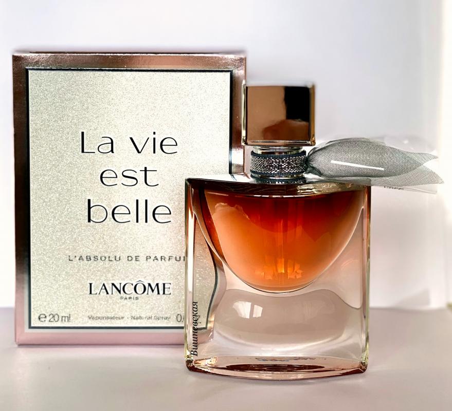 Parfum de la vie. Lancome Iris Absolu. La vie est Belle Iris Absolu Lancôme купить.