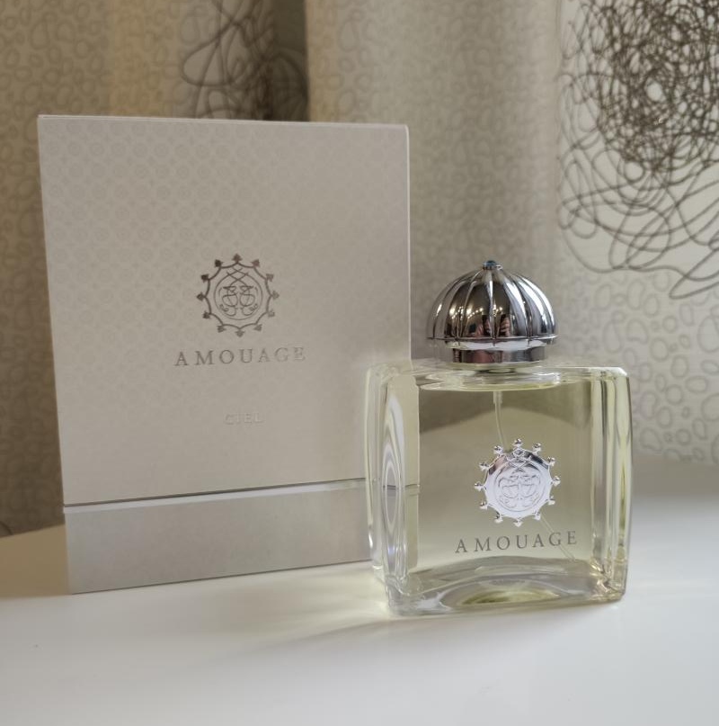 Amouage ciel pour. Амуаж Сиэль. Амуаж духи Сиэль. Амуаж Сьель. Amouage Ciel pour femme парфюмерная вода 2 мл.