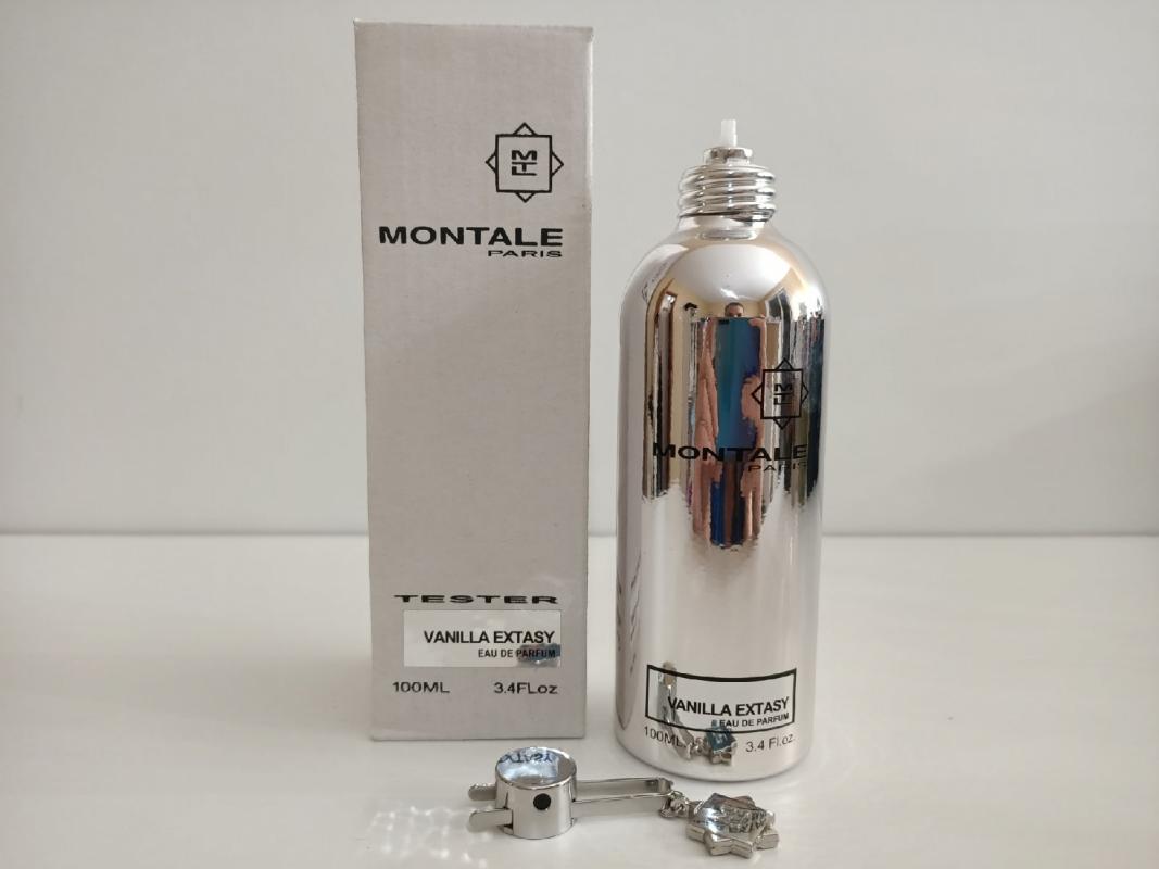 Экстаз монталь. Montale Vanilla Extasy EDP 100ml (w). Флакон Montale Vanilla Extasy u EDP 4 ml. Montale Vanilla Extasy тестер. Montale Vanilla Extasy, синяя упаковка.