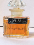 Balenciaga, Le Dix Perfume, Cristobal Balenciaga