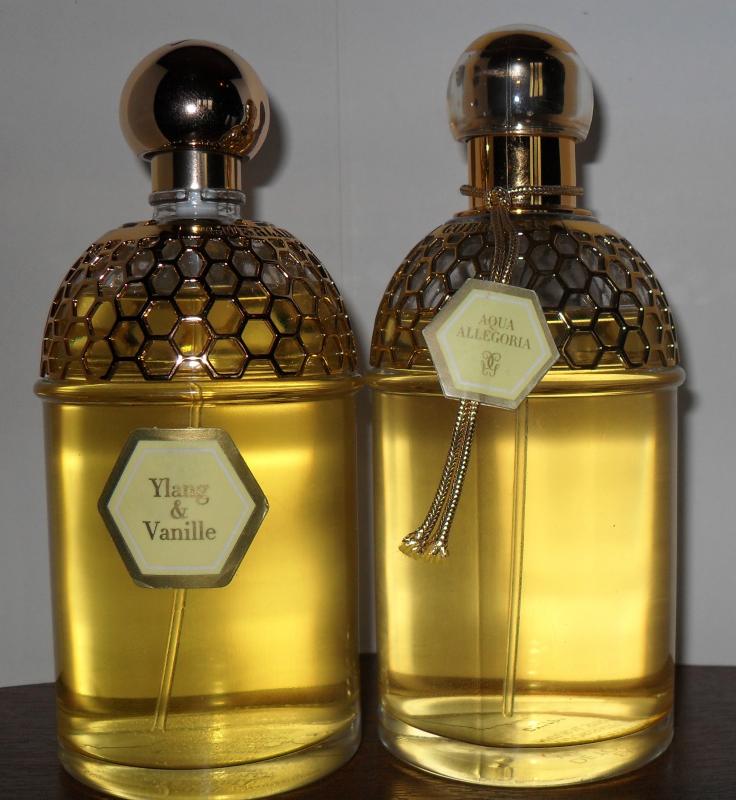 Духи винтажные франция. Guerlain Aqua Allegoria Ylang & Vanille. Герлен Аква аллегория ваниль. Герлен духи Винтаж. Guerlain Aqua Allegoria Ylang Vanille Tester.