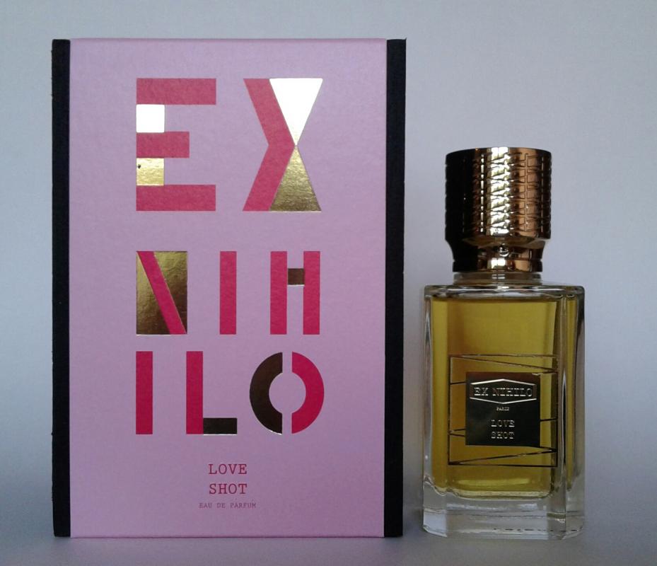 Love shot. Лав шот экс Нихило. Экс Нихило лав шот духи. Ex Nihilo Love shot (унисекс) 100ml парфюмерная вода. Ex Nihilo Love shot флакон.