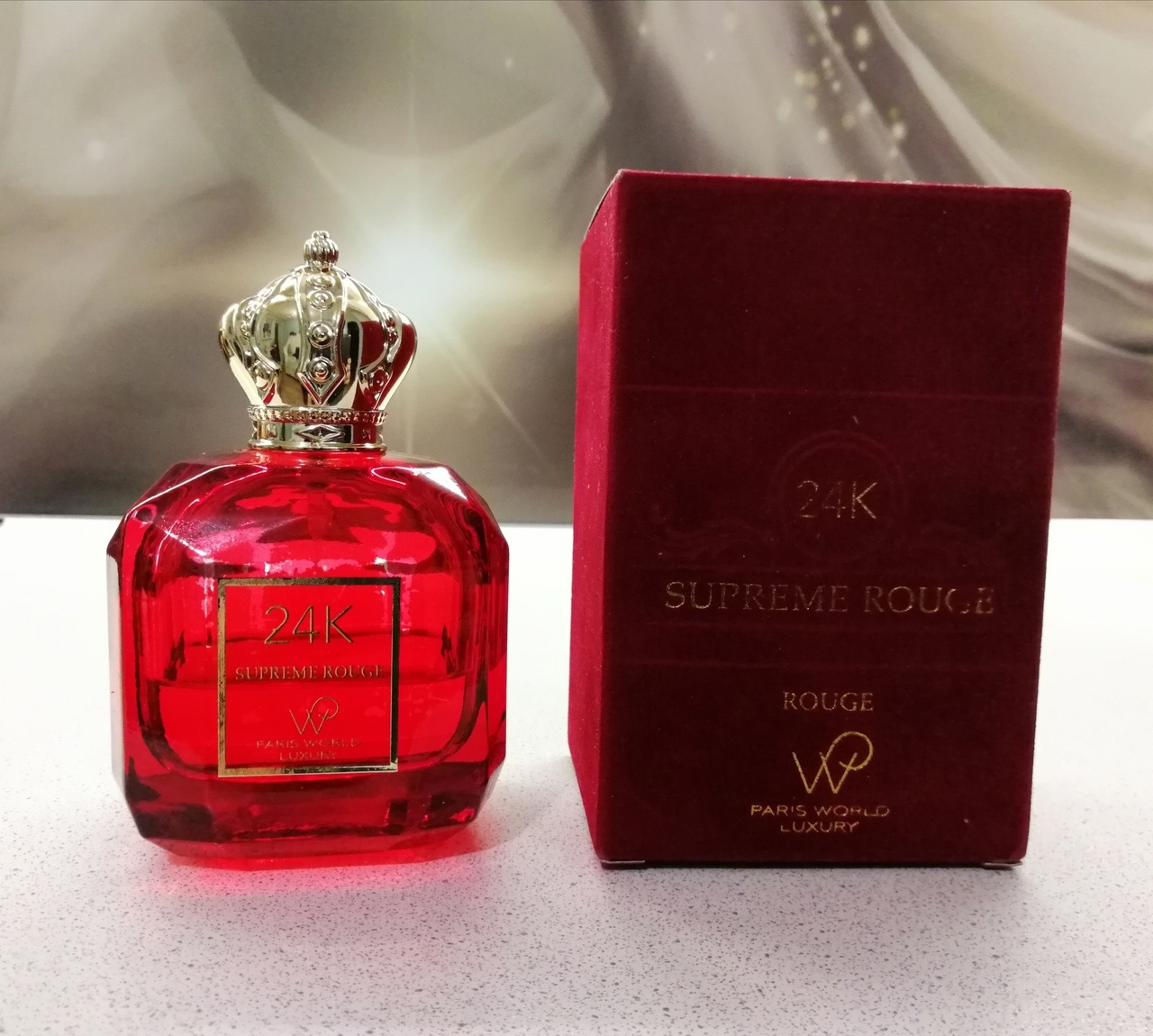 Paris world luxury. Paris World Luxury 24k Supreme rouge отливант. Paris World Luxury 24k Supreme rouge 100. 24k Supreme rouge Парфюм. 24 К Суприм Руж Фрагрантика.