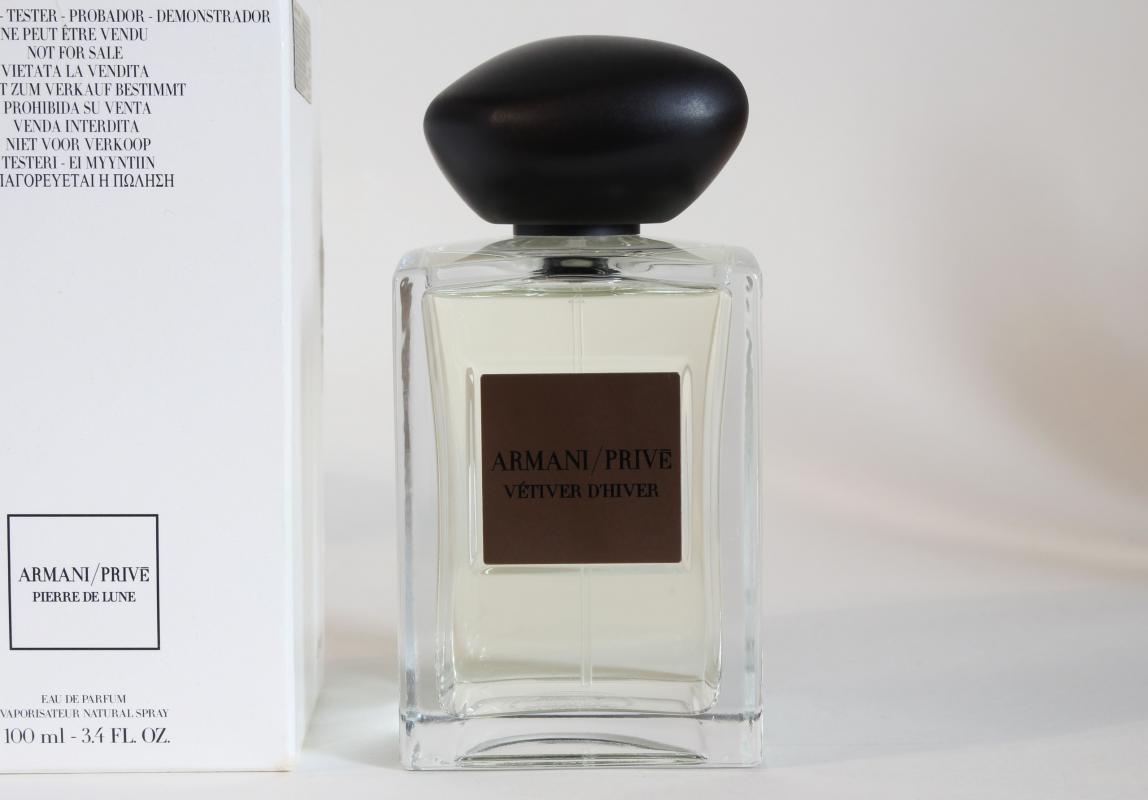 Armani prive d hiver. Тестеры Армани Прайв тестер. Армани Прайв ветивер Бабилон. Giorgio Armani / prive Vetiver d'hiver EDT (M) 100ml. Армани Прайв Vetiver d'hiver.