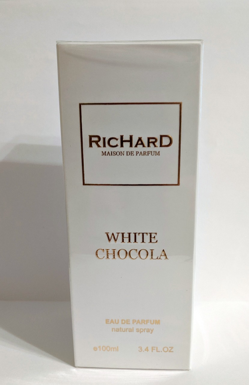 Richard парфюм. Белый шоколад духи Кристиан Ричард. Духи Christian Richard White Chocola. Christian Richard "White Chocola" EDP 100 ml. Richard White Chocolate духи.