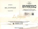 Byredo, Bal d'Afrique